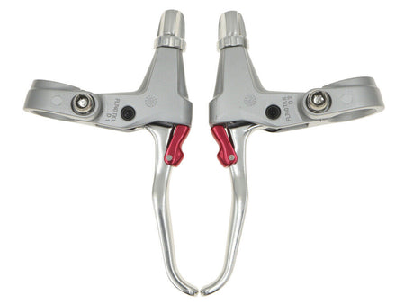 Tektro FL740 Calliper/Canti Brake Levers For Flat Bar Rapid Fire Shifters In Black Or Silver