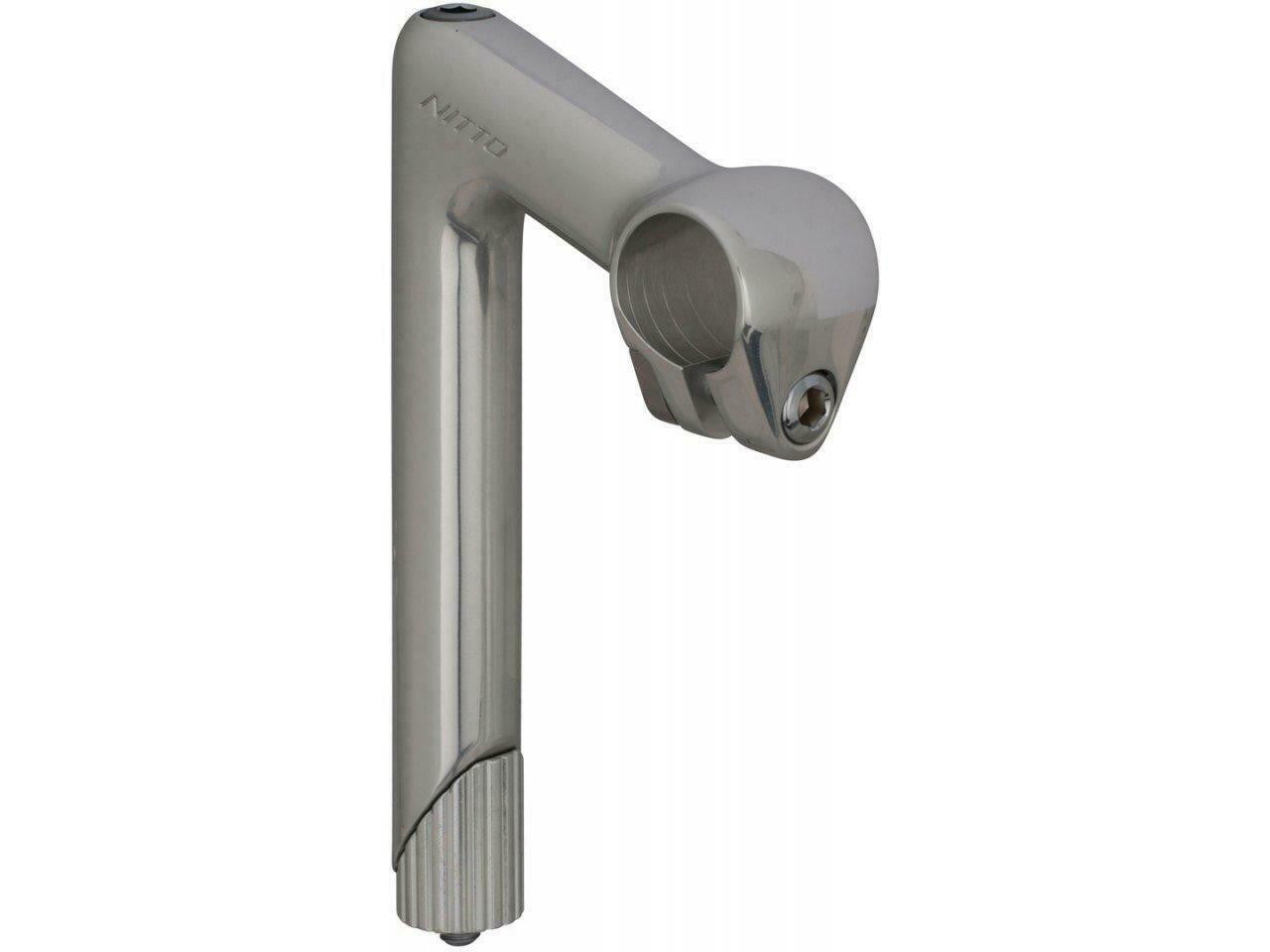 Nitto NP SX-60 Pearl Quill Stem | 26mm Clamp | Silver