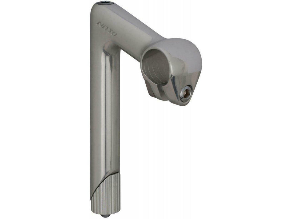 Nitto NP SX-60 Pearl Quill Stem | 26mm Clamp | Silver