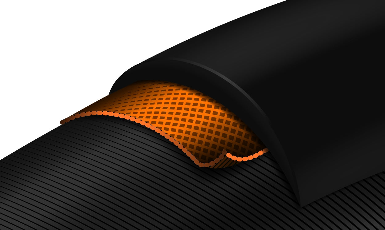 Continental Contact Urban Hybrid Bike Wired Tyre showing structure and design of the urban hybrid bike tyre.