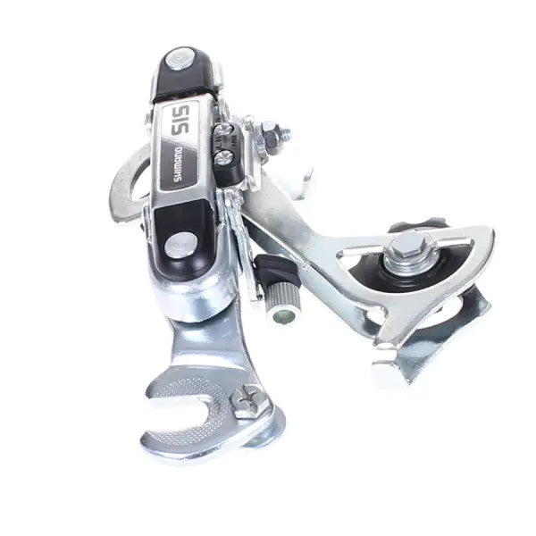 Shimano Retro SIS Tourney RD-TY15 5 Speed Rear Derailleur Medium Cage In Silver
