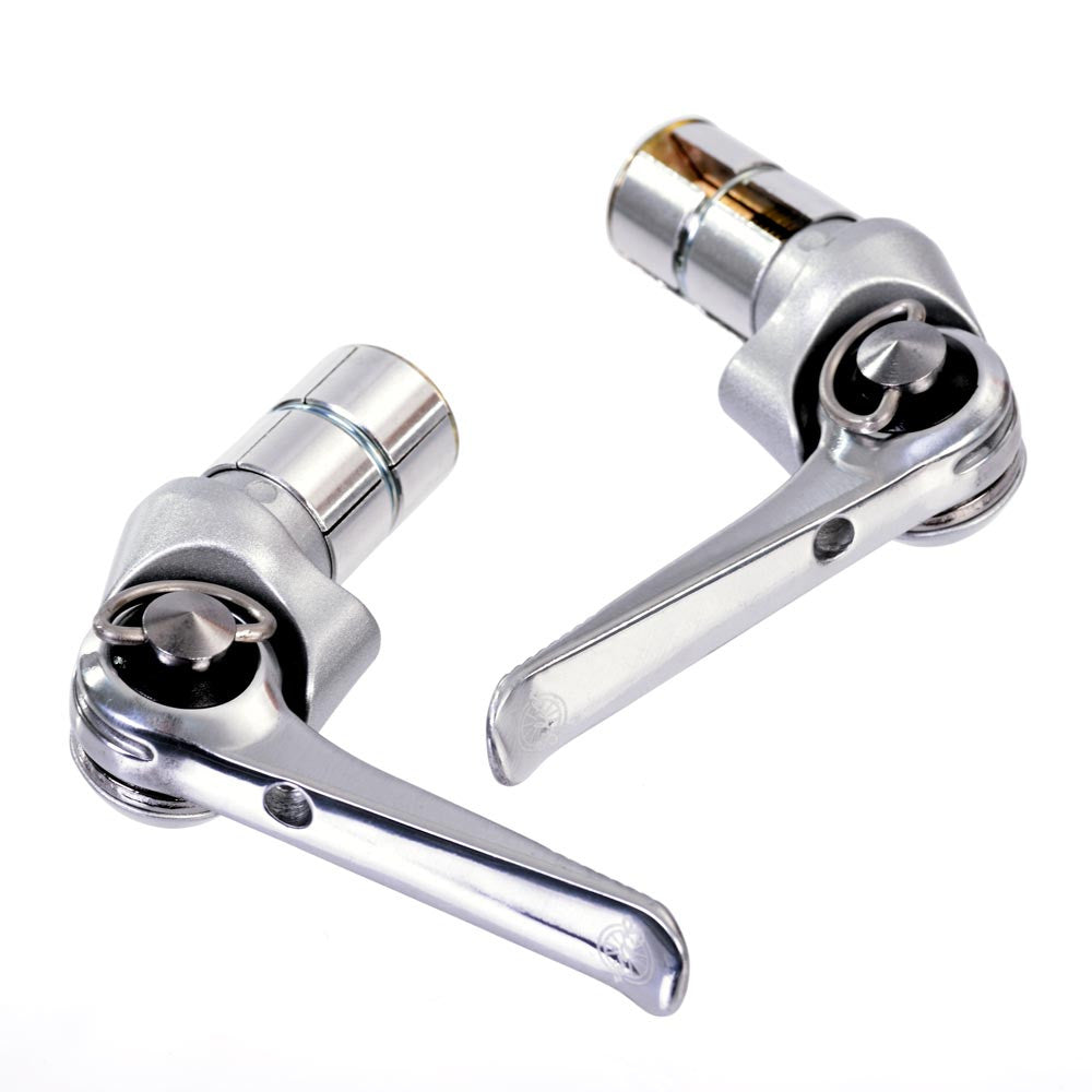 Dia-Compe Bar End Shift Levers | Silver