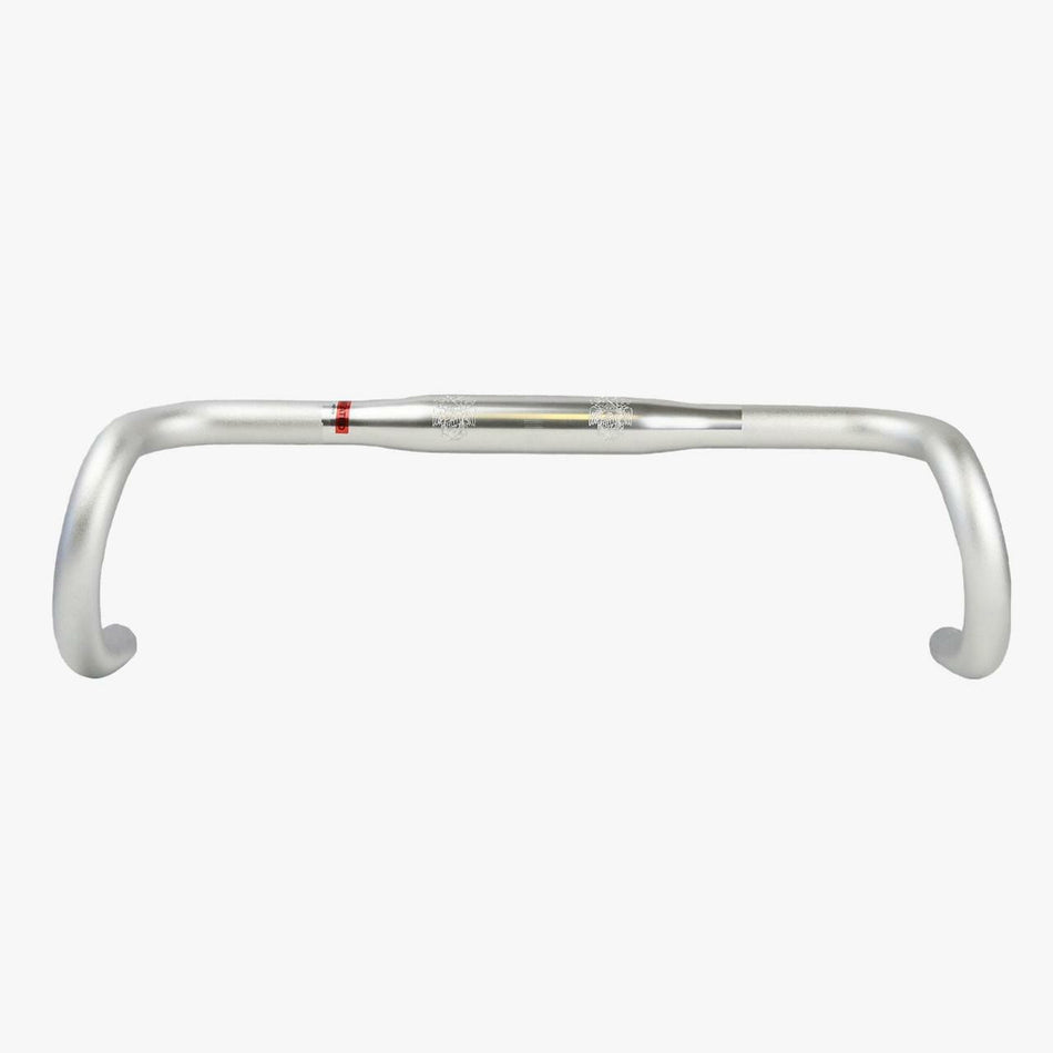 Nitto M137SSB Oversize Gravel Drop Handlebars | 31.8mm Clamp In Silver