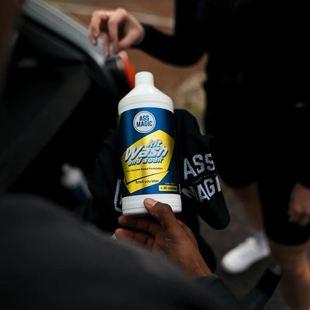 Ass Magic 3-in-1 Enzyme Kit Wash & Soak 1 Litre for effective enzyme kit sports gear wash.