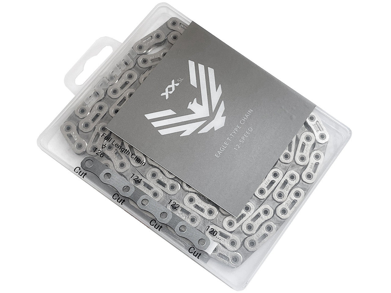 Sram XXSL T-Type Eagle 12 Speed Hollowpin 126 Link Bicycle Chain With PVD Powerlock Included RRP £160