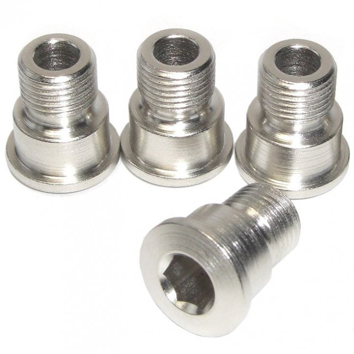 Stronglight Chainring Bolt 4 Piece Screw Set M8 x 0.75mm Fits Shimano 11 Speed Ultegra FC-5800 /FC-6800 Dura Ace FC-9000