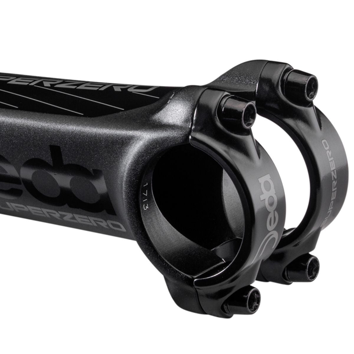 Deda Elementi Superzero Stem | Polish On Black | 31.7mm Clamp | All Sizes | RRP £107.99