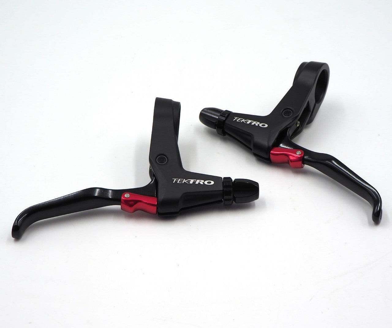 Tektro FL740 Calliper/Canti Brake Levers For Flat Bar Rapid Fire Shifters In Black Or Silver