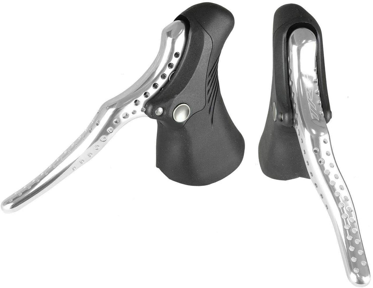 TRP RRL SR TT Brake Levers Pair For Drop Bars 23.8-24.2mm - Drilled Silver