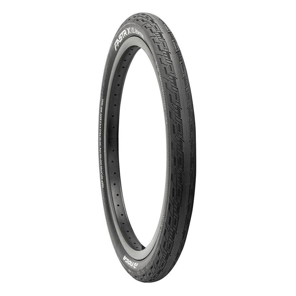 Tioga Fastr-X BMX Wired 20" Tyre for versatility and speed, perfect BMX race tyre 20 inch.