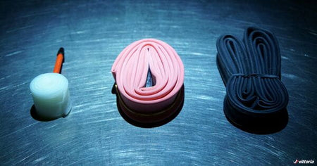 Vittoria ultra light BMX inner tube options displayed, featuring different colors and sizes.