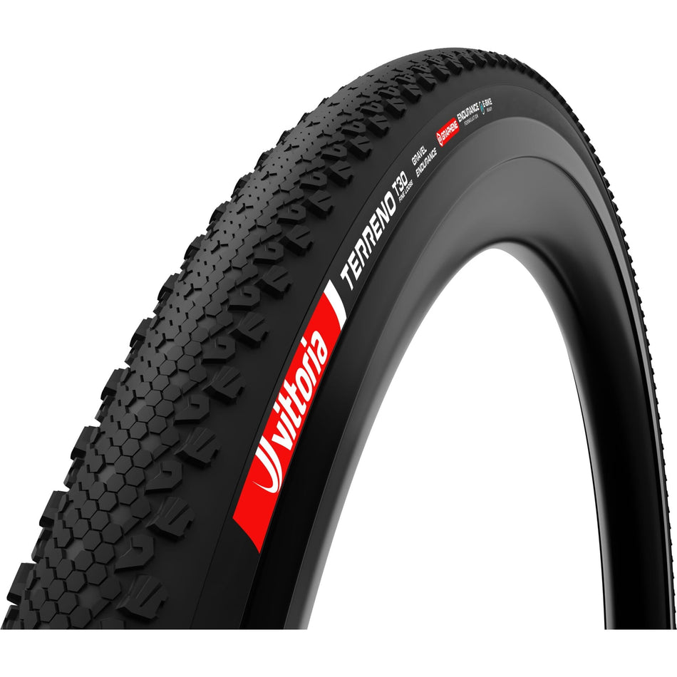 Vittoria Terreno T30 Fine Loose Gravel Sport Rigid Tyre Full Black
