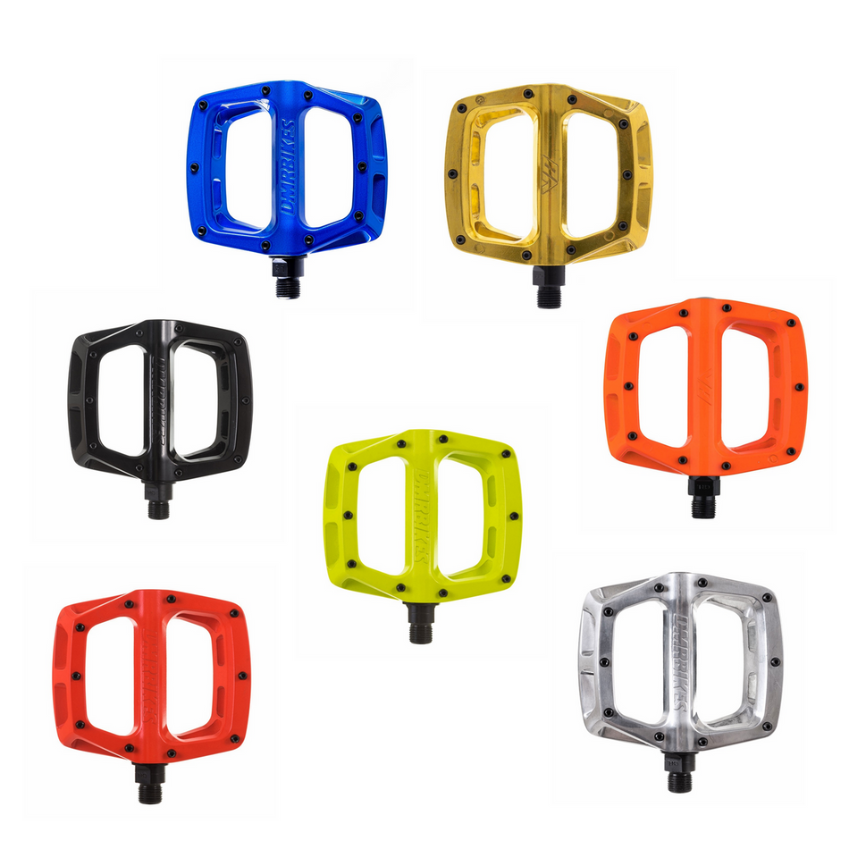 DMR V8 Flat MTB BMX Trails Downhill Platform Pedals - All Colours