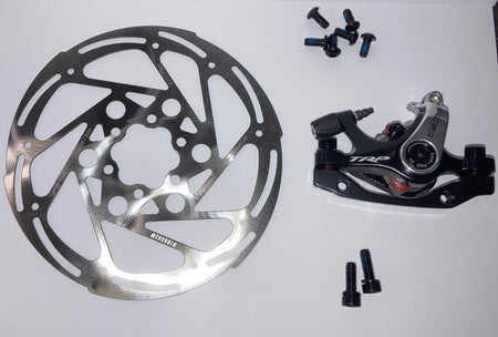 Tektro TRP Spyre Road Front Post Mount Disc Brake Calliper and Rotor 160mm