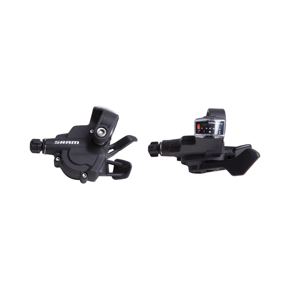 Sram X3 MTB Trigger Shifter Set - Front and Rear - 3 x 7 Speed