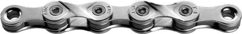 KMC X9 9 Speed Chain 114 Link Silver