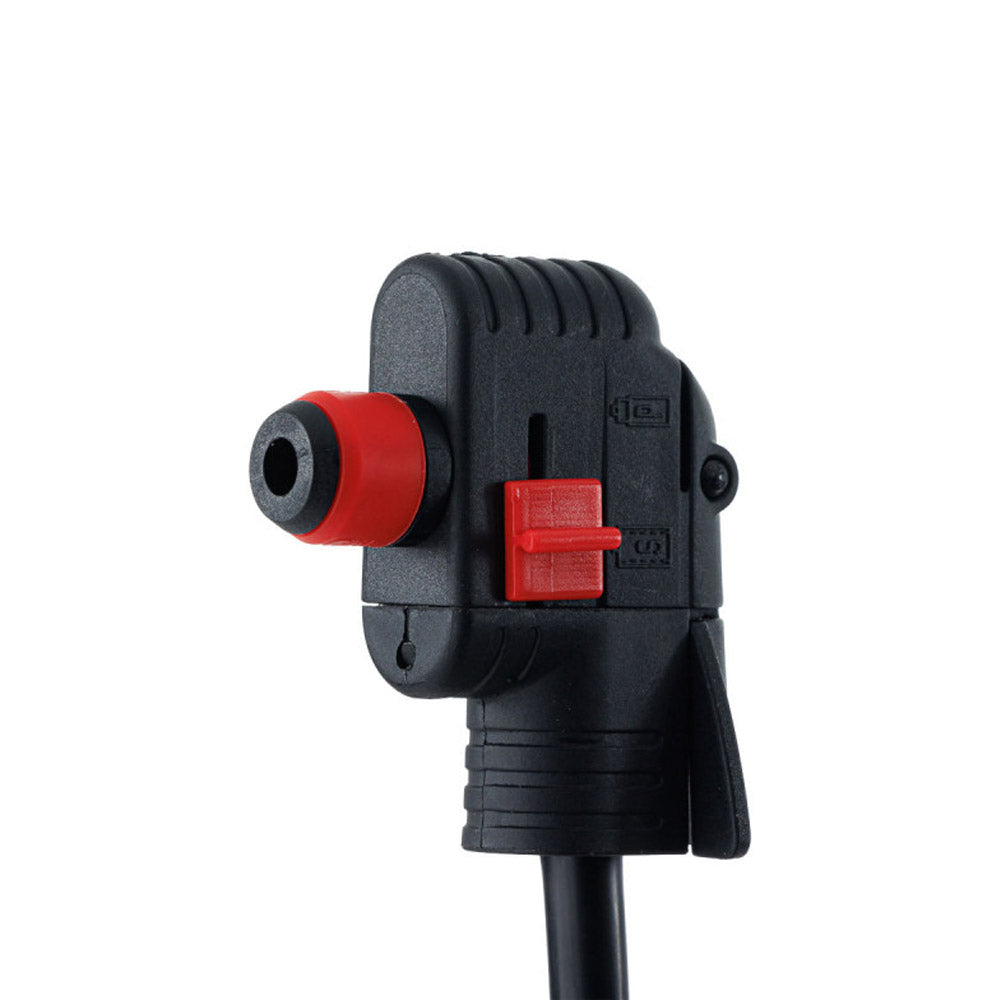 Zefal Clik valve adapter for bike pumps showing the nozzle and locking lever design for easy inflation.