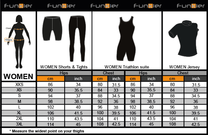 Size Guide - Funkier